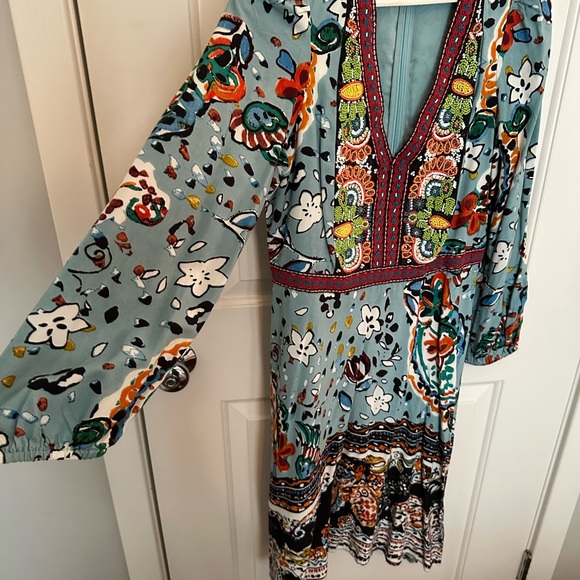 Anthropologie • Akemi + Kin • Multicolor Beaded Dress • Size 8 - Picture 6 of 10